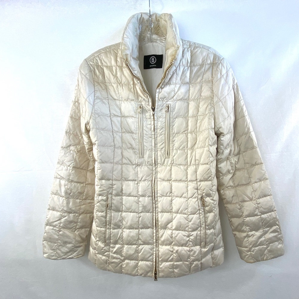Bogner Beige Down Filled Jacket - 4 - image 1